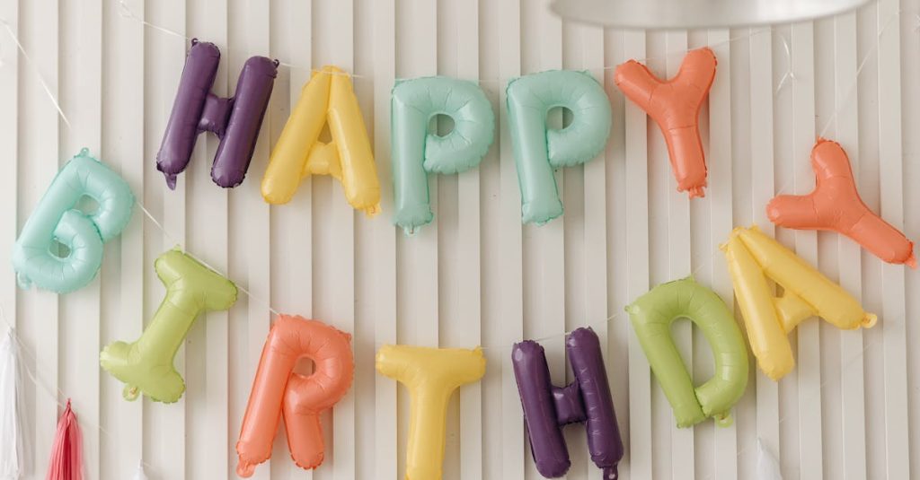 découvrez notre vaste sélection de ballons de fête colorés et amusants pour célébrer vos événements spéciaux. idéaux pour les anniversaires, les mariages ou toute autre occasion festive, nos ballons ajoutent une touche joyeuse à vos décorations. profitez d'une livraison rapide et de designs uniques qui raviront vos invités !